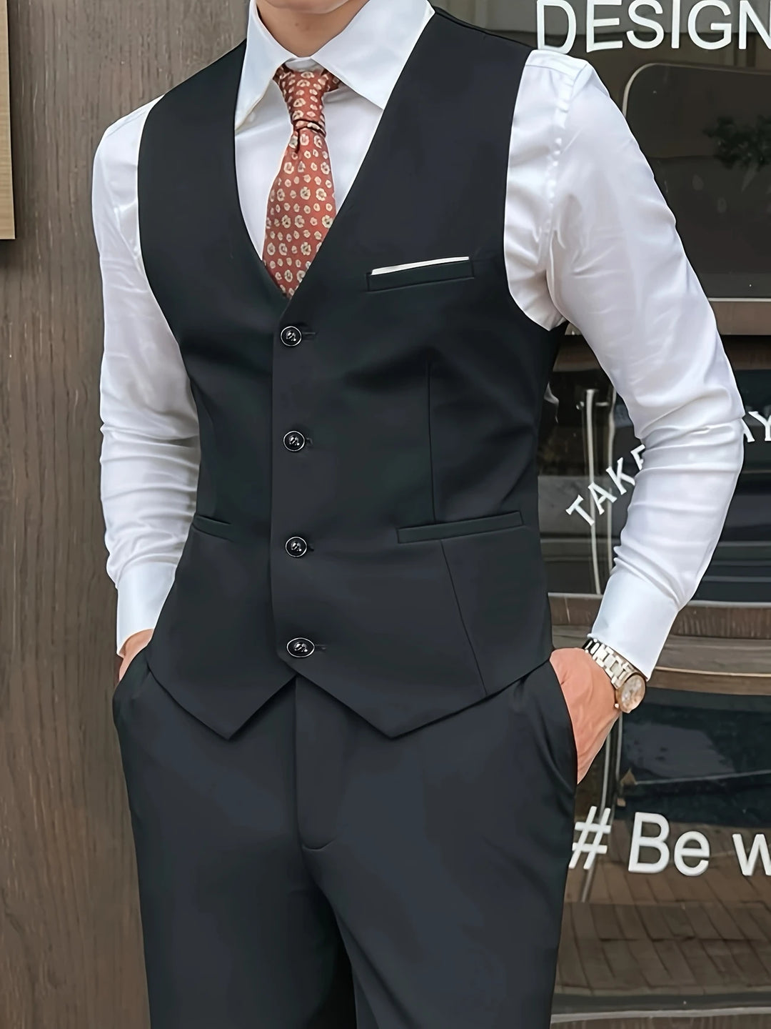 3-Teiliges Anzugset Herren